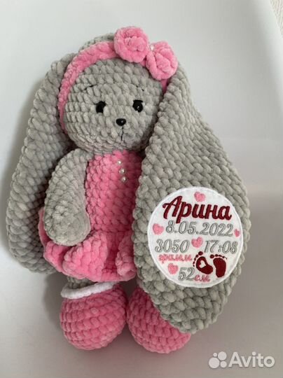 Зайка ручной работы