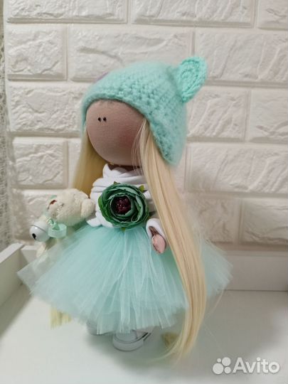 Интерьерная кукла Тильда