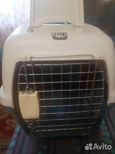 Переноска для кошек пластиковая бу