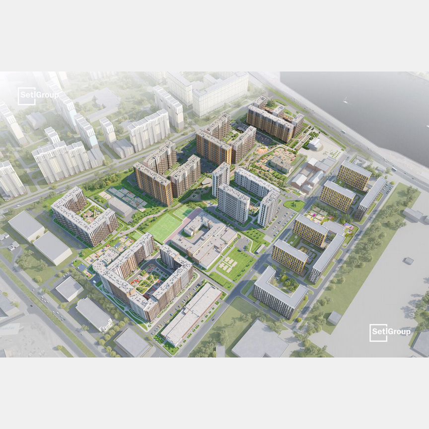 2-к. квартира, 74,2 м², 5/17 эт.