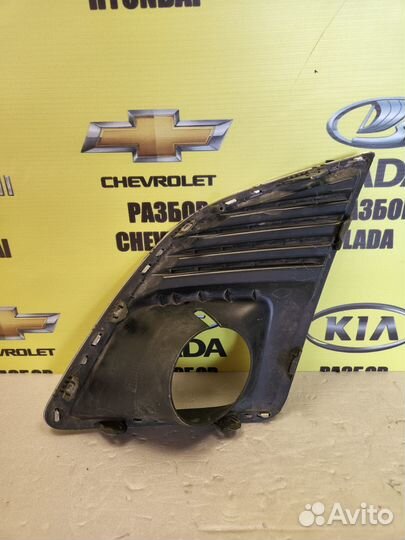 Облицовка противотуман. прав. фары chevrolet cruze