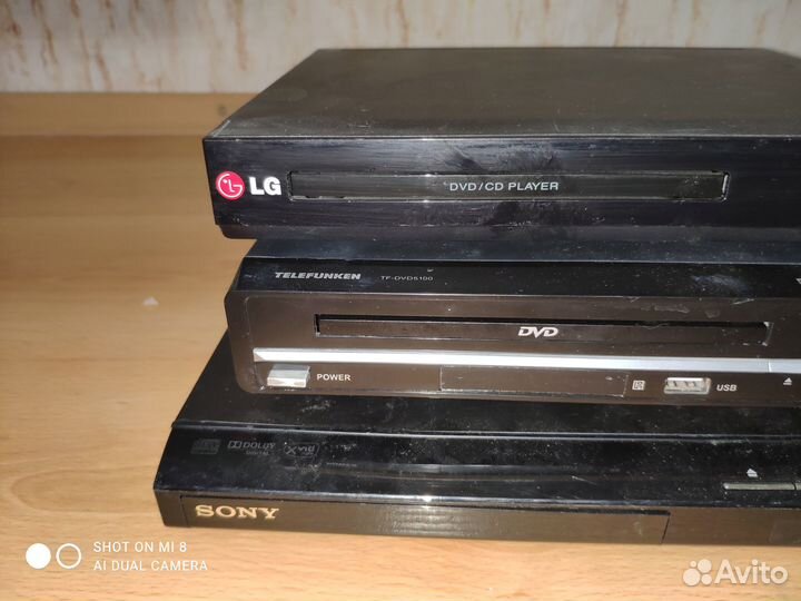 DVD плеер Pioneer, LG, sony, Telefunken