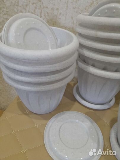 Новые горшки для цветов