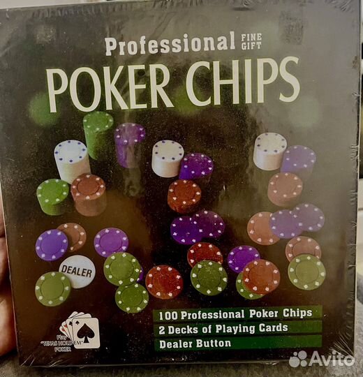 Покерный набор 100 фишек