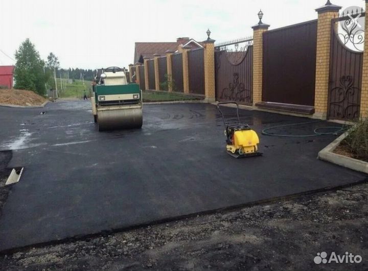 Асфальтирование / отсыпка дорог / отсыпка участка