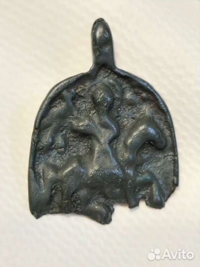 Образок Чудо Георгия о Зиме R9 Xl век