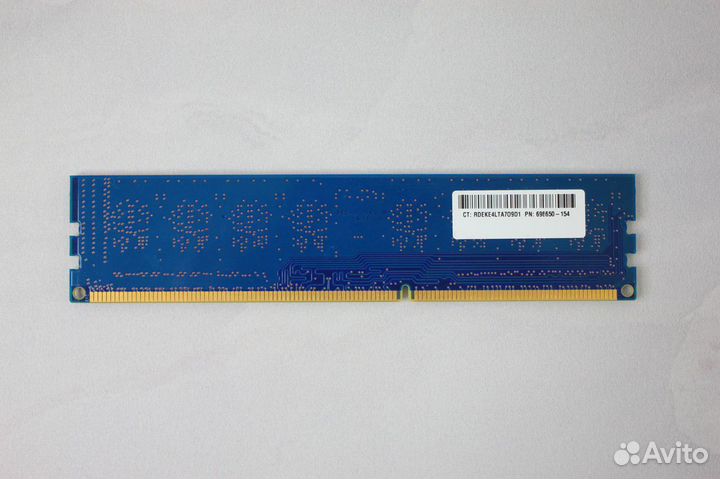 Оперативная память DDR3L 4 GB 1600 MHz Kingston