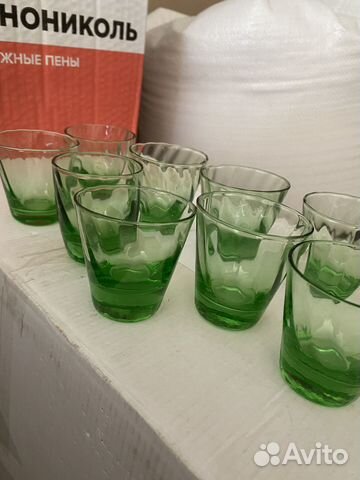 Стопки СССР цветное стекло