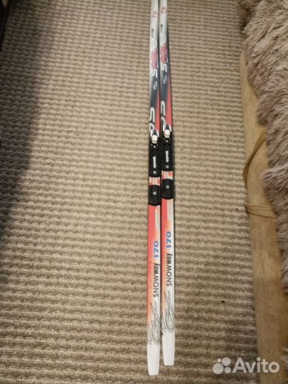 Лыжи,чехол и лыжные палки