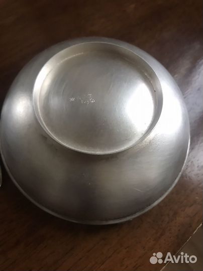 Конфетница, икорница мельхиор СССР