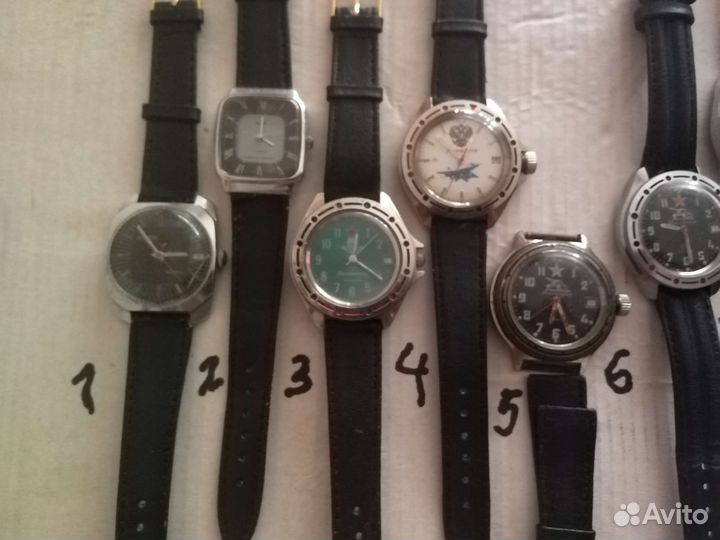 Часы механические СССР и России и зп. к ним