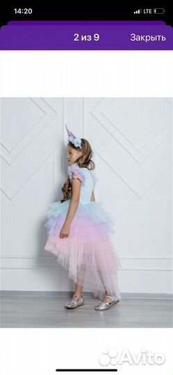 Платье для девочки 104