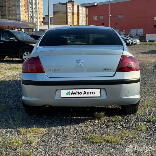 Peugeot 407 1.7 МТ, 2006, 185 000 км