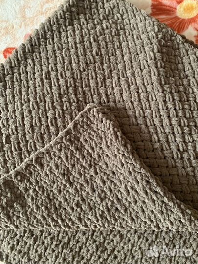 Плед детский вязаный ручная работа