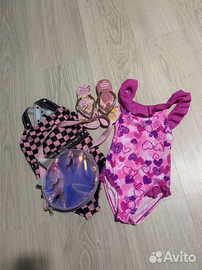 Шлепки havaianas 27 28 купальник 104 сумка