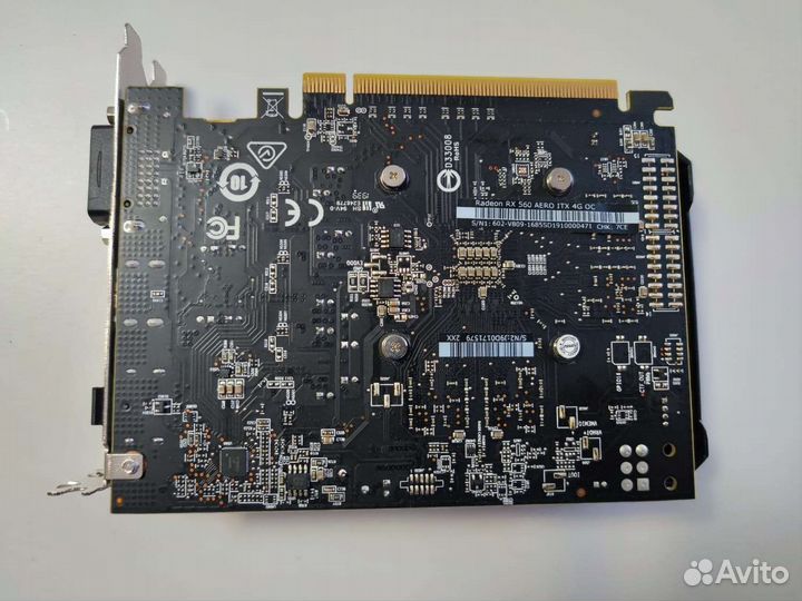 Видеокарта rx560 4gb