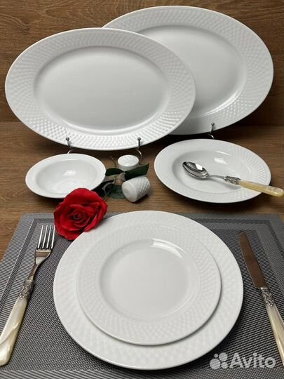 Radiance White стиль Villeroy&Boch набор посуды