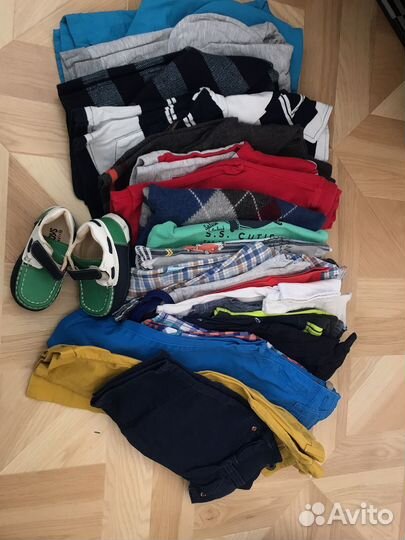 Одежда на мальчика 80 86 пакетом