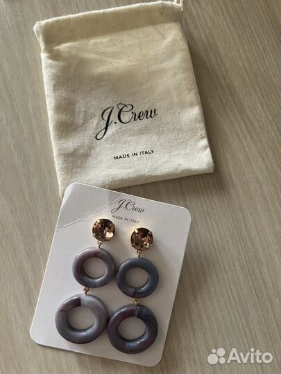 Серьги J Crew