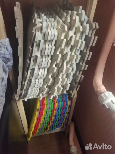 Детский коврик для ползания пазл