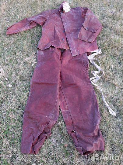 Костюм сварщика кожаный