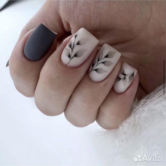 Маникюр педикюр гель лак