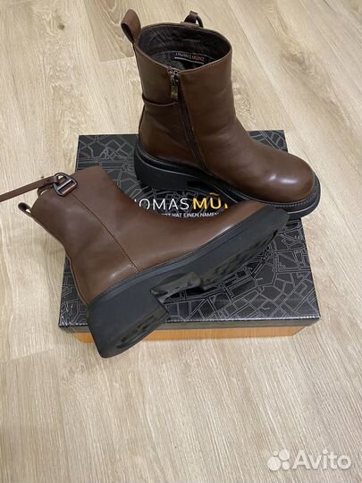 Полусапоги натуральная кожа