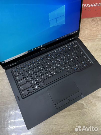 Сенсорный ноутбук Dell 7390 i7-8th/16Gb/SSD/FullHD