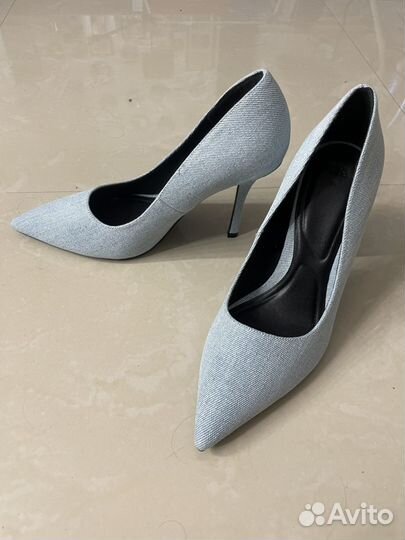 Джинсовые лодочки Zara