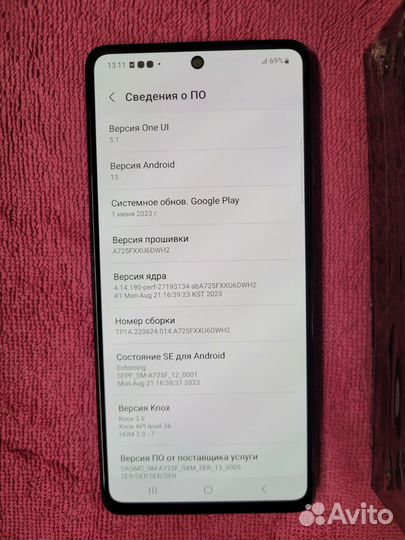 Samsung galaxy a72, 6 128 гб snapdragon