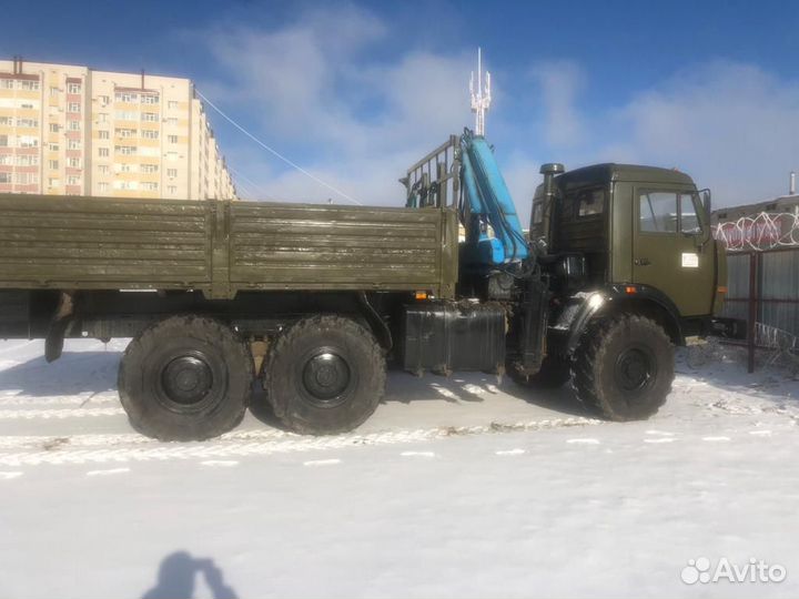 Требуется водитель на камаз манипулятор вездеход