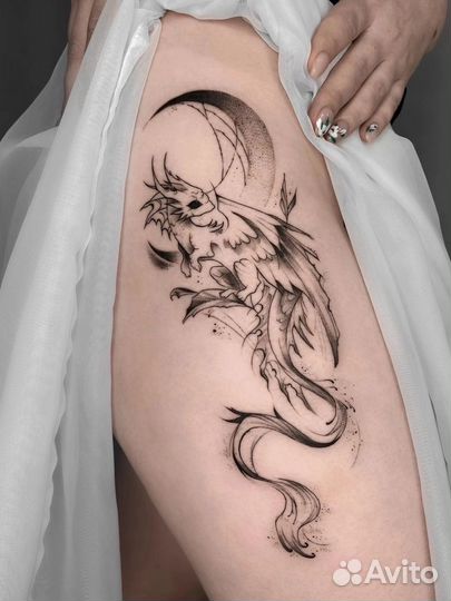 Модель на тату / Тату-мастер