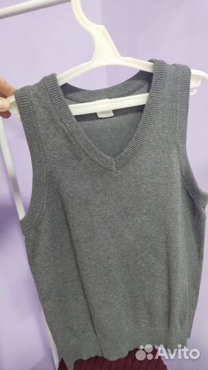 Пиджак и жилет школьные