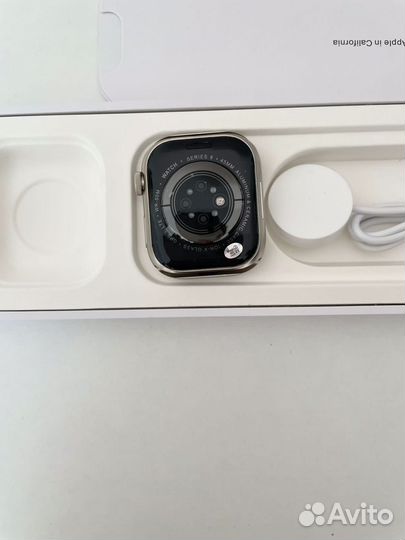Часы apple watch 8 45 mm silver