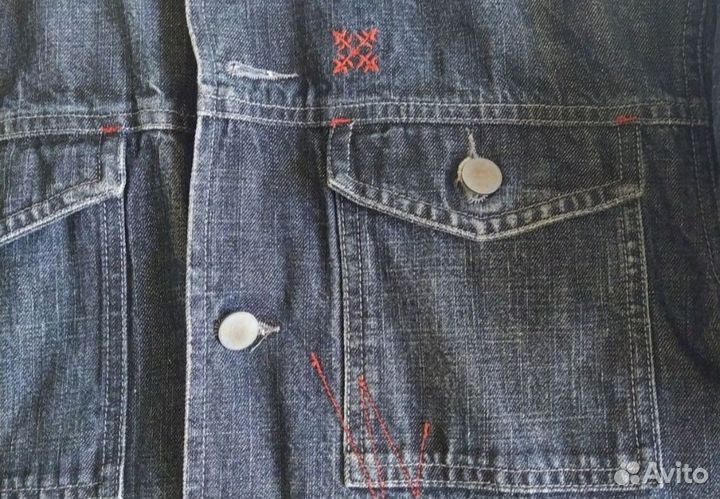 Куртка джинсовая мужская 48
