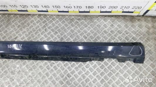 Накладка на порог mercedes benz R-class W251 (3BA1