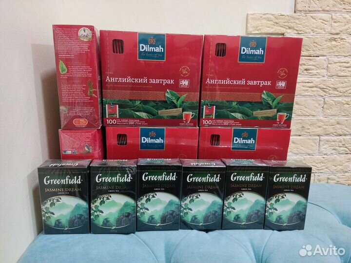 Чай Greenfield, Dilmah