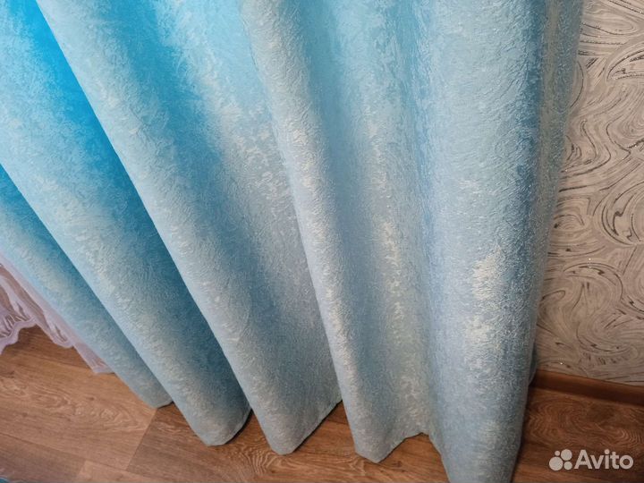 Остаток ткани для портьер