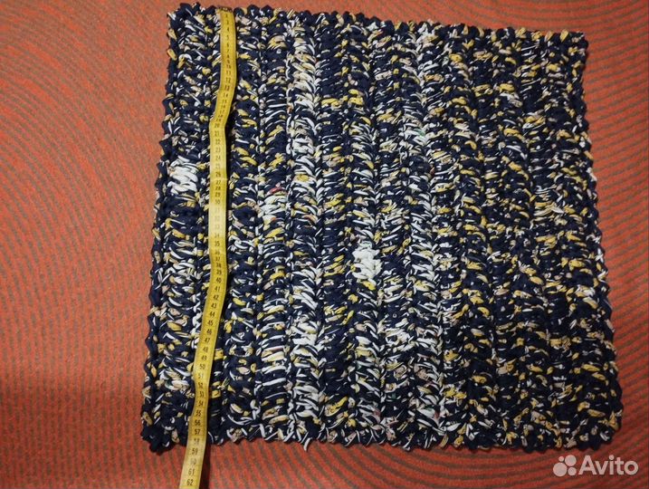 Коврик вязаный крючком