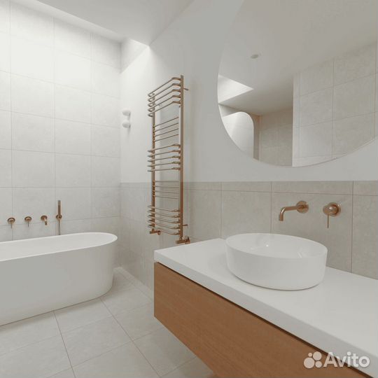 Полотенцесушитель Соренто водяной