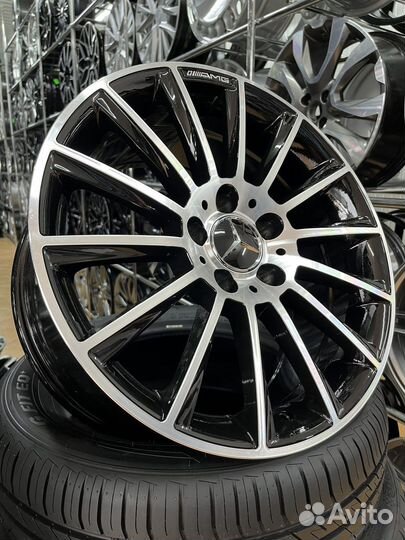Диски одной ширины R18 5*112 Mercedes спицы