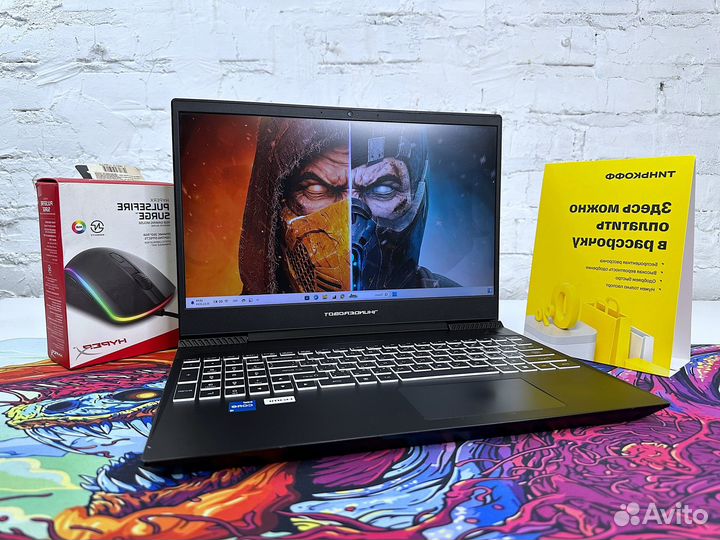 Thunderobot i5-11400Н и rтх 3050 Ram 8 GB 256