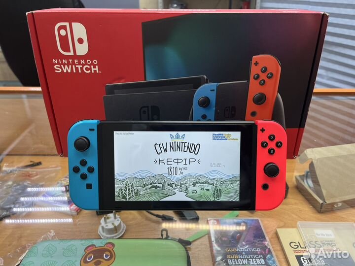 Nintendo Switch rev 2 прошитая