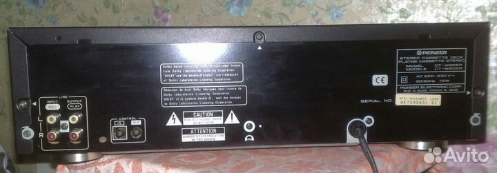 Кассетная дека Pioneer CT-W205R