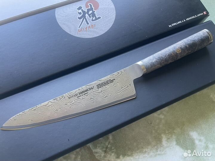 Нож шотох Miyabi Black 130мм