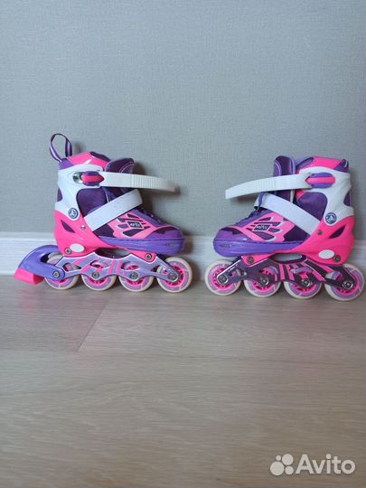 Роликовые коньки детские раздвижные 31 - 34