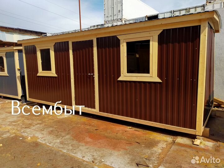 Бытовка из металла за 1 день