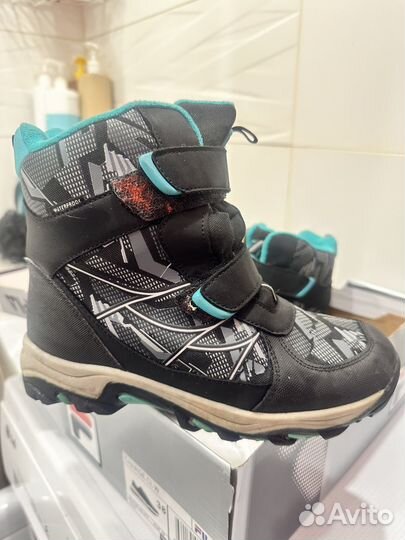Зимние ботинки на мальчика 36