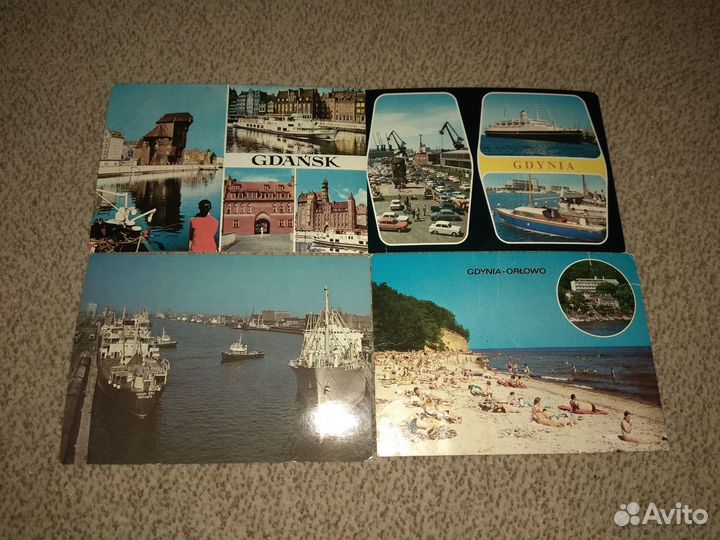 Открытки Гданьска Польша