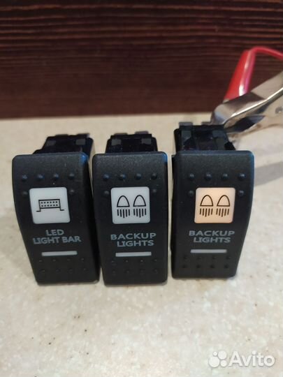 Переключатель вкл/выкл 12V 20A с подсветкой